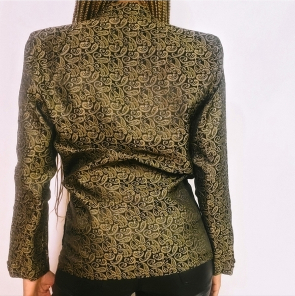 Vintage Golden Blazer - Picture 4 of 7
